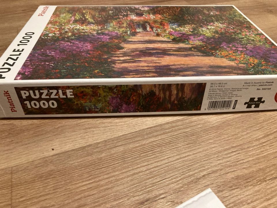 Piatnik Puzzle 1000 teile in Wüsting/Wraggenort