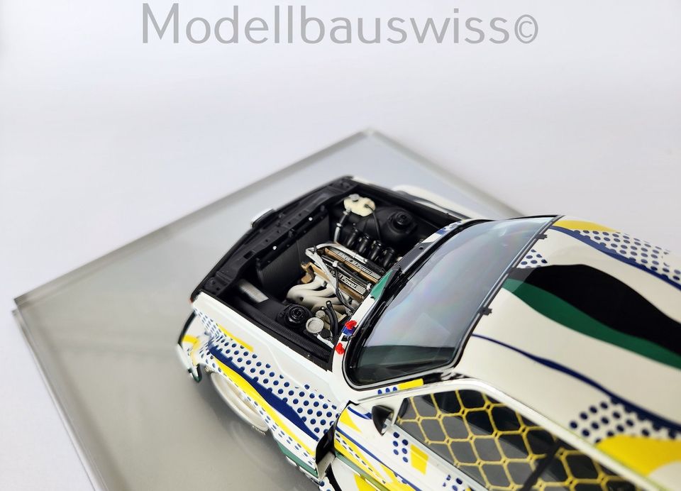 BMW Art Car Roy Lichtenstein - 320i 1977 Gruppe 5 1/18 1zu18 1:18 in Waldshut-Tiengen