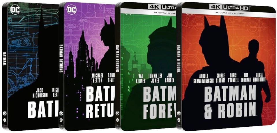 Batman 1-4 (4K UHD + Blu-ray Steelbook) in Köln