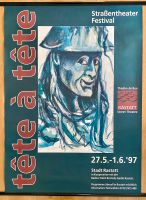 Tete a tete Rastatt 1997, großes Plakat, 117x85 cm, neuwertig Baden-Württemberg - Bühl Vorschau