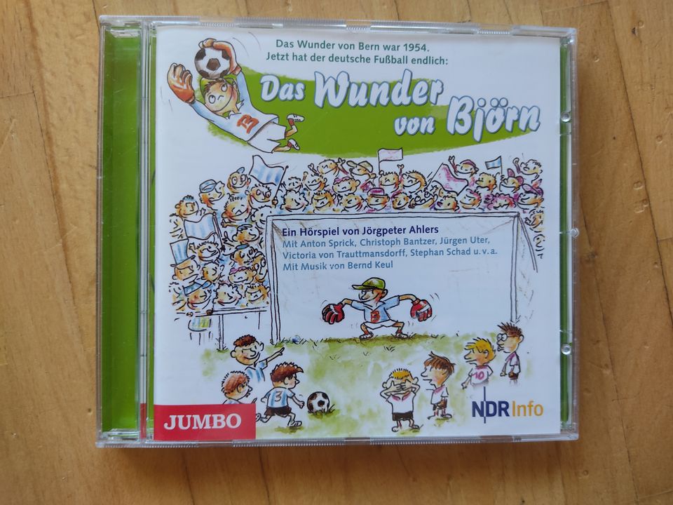 3 Kinder-Hörspiel-CDs zum Thema Fußball, u.a. Teufelskicker in Landsberg (Lech)
