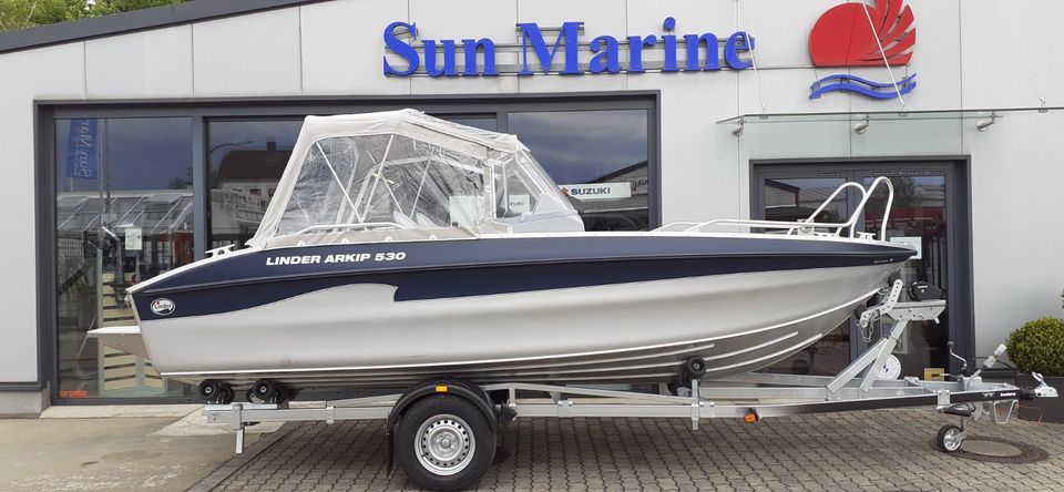 Linder Arkip 530 BR , Motorboot, Aluminiumboot, sofort verfügbar in Bergkamen