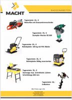 Maschinenverleih, Rüttelplatte, Stampfer, Pflasterschneider, usw. Bayern - Arnschwang Vorschau