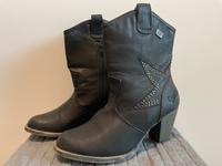 Schwarze Stiefeletten - Dockers - Größe 38 Nordrhein-Westfalen - Dorsten Vorschau