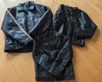 3x Lederjacke NEUwertig, Tom Tailor, Staccato, Gr. S 116 140 Bayern - Friedberg Vorschau