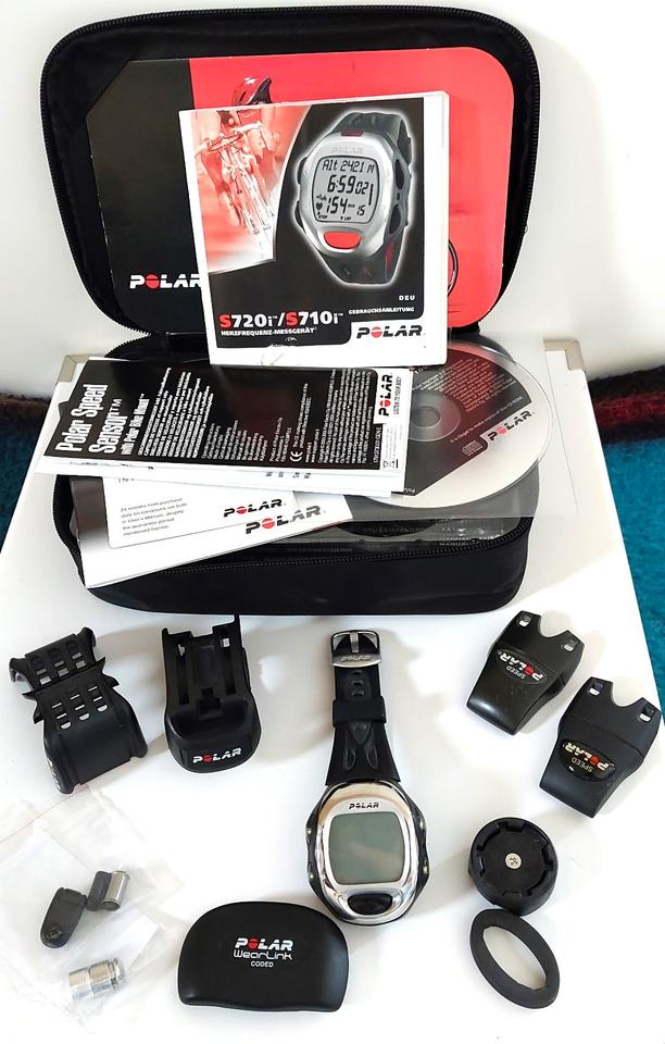 Polar S720i Herzfrequenzmesser für Lauf-/Radsport in Bad Tölz