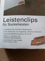 NEU Leistenclips Sockelleisten SL3 Parador schöner wohnen Niedersachsen - Schüttorf Vorschau