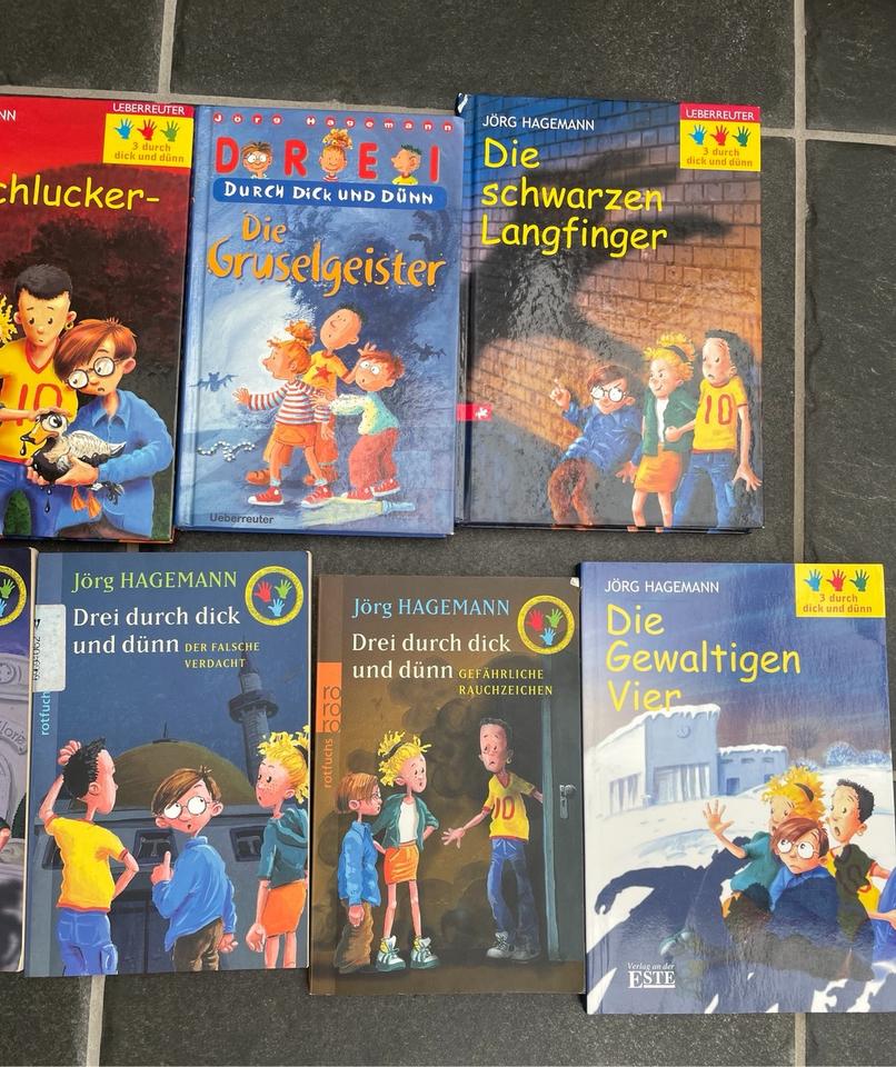 Drei durch dick und dünn, Jörg Hagemann, Kinderbuch, Spannend in Loxstedt