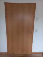 Zimmertür mit Zarge, 1985 * 985 mm, rechts, Eiche CPL, Neuware Niedersachsen - Wietzen Vorschau