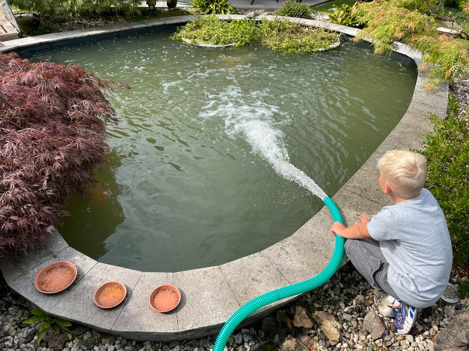 Teichbau Teichfolie verschweißen Koiteiche Schwimmteiche in Dorsten