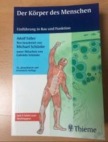 Anatomie Buch Der Körper des Menschen Faller/Schünke wie Neu Sachsen - Mittweida Vorschau