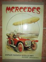 Mercedes Oldtimer Poster, Daimler-Motoren-Gesellschaft Nordrhein-Westfalen - Oberhausen Vorschau