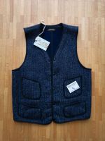 Brown's Beach Fullcount V Neck Vest, Navy, Size 40, Medium Berlin - Pankow Vorschau