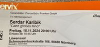 Serdar Karibik - ganz großes Kino, 15.11., Nürnberg Nürnberg (Mittelfr) - Südstadt Vorschau