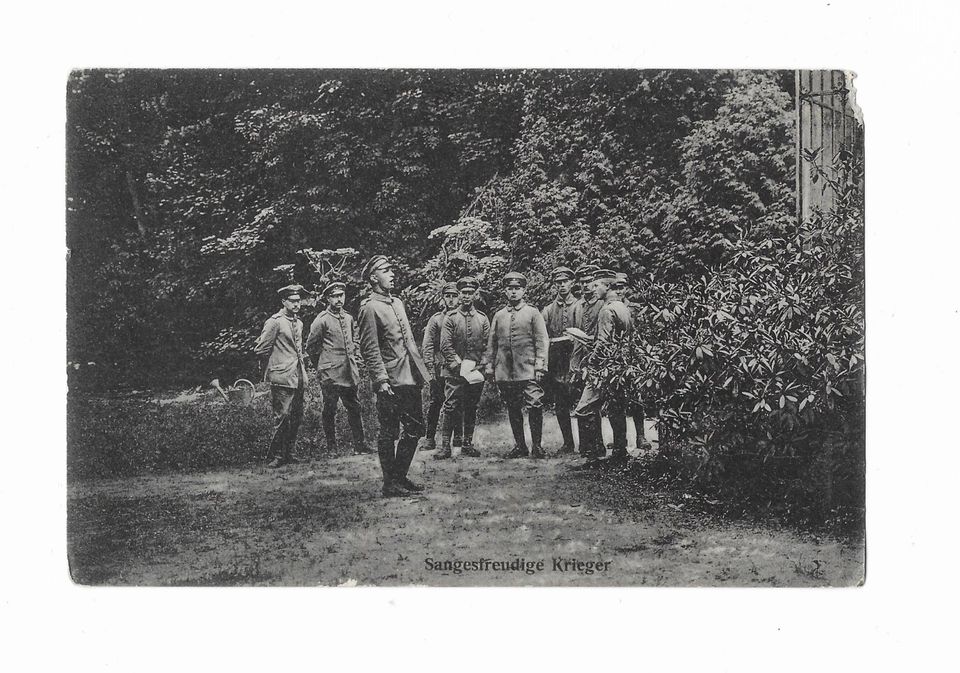 Feldpost 1915 - Serie das Deutsche Heer im Felde in Nürnberg (Mittelfr)