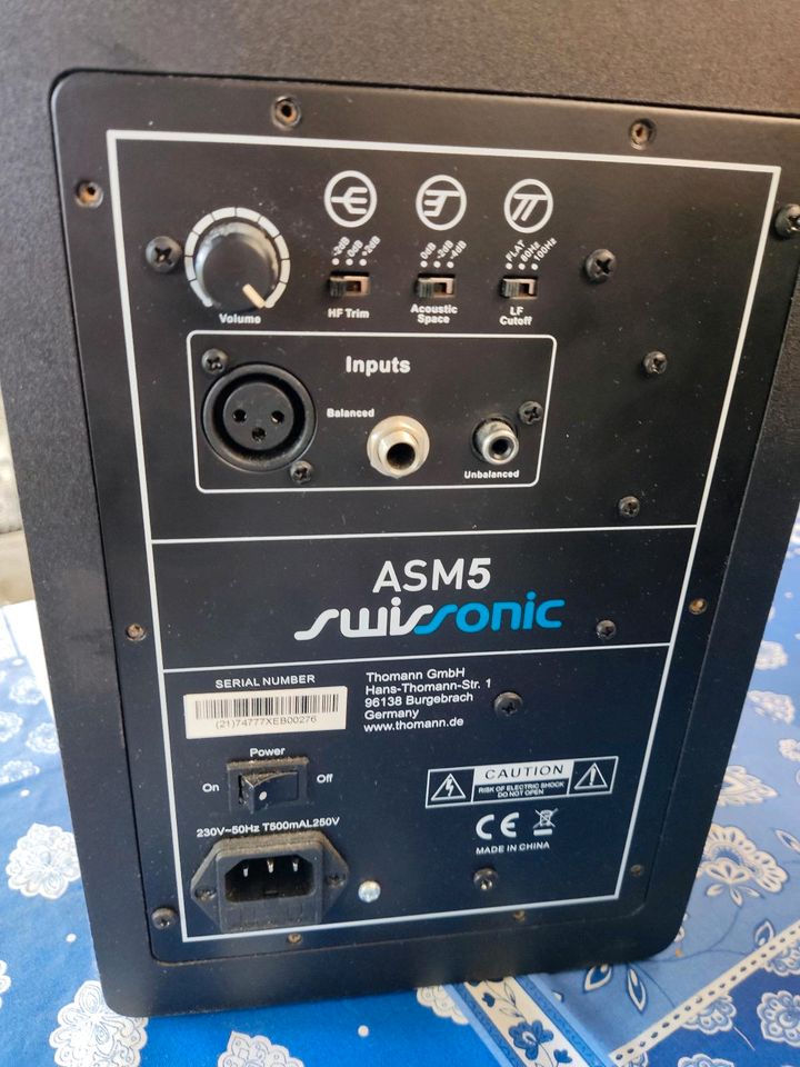 Monitor Lautsprecher swissonic ASM 5 in Nürtingen