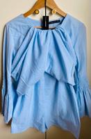 ZARA BASIC OVERALL JUMPSUIT TUNIKA KLEID GR.L 40 42 TOP DETAILS Hessen - Bad Nauheim Vorschau