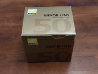 Nikon 50mm 1:1,8 D Nikkor Objektiv OVP - Nur Originalverpackung Rheinland-Pfalz - Mainz Vorschau