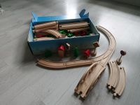 Bahnschienen aus Holz mit viel Zubehör Thüringen - Walldorf Vorschau