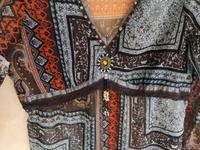 Leichte Sommerbluse Muster Paisley Street One Gr. 44 Hessen - Reiskirchen Vorschau