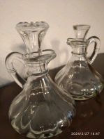 Vintage kleine Glaskaraffen für Essig und Öl Hessen - Marburg Vorschau
