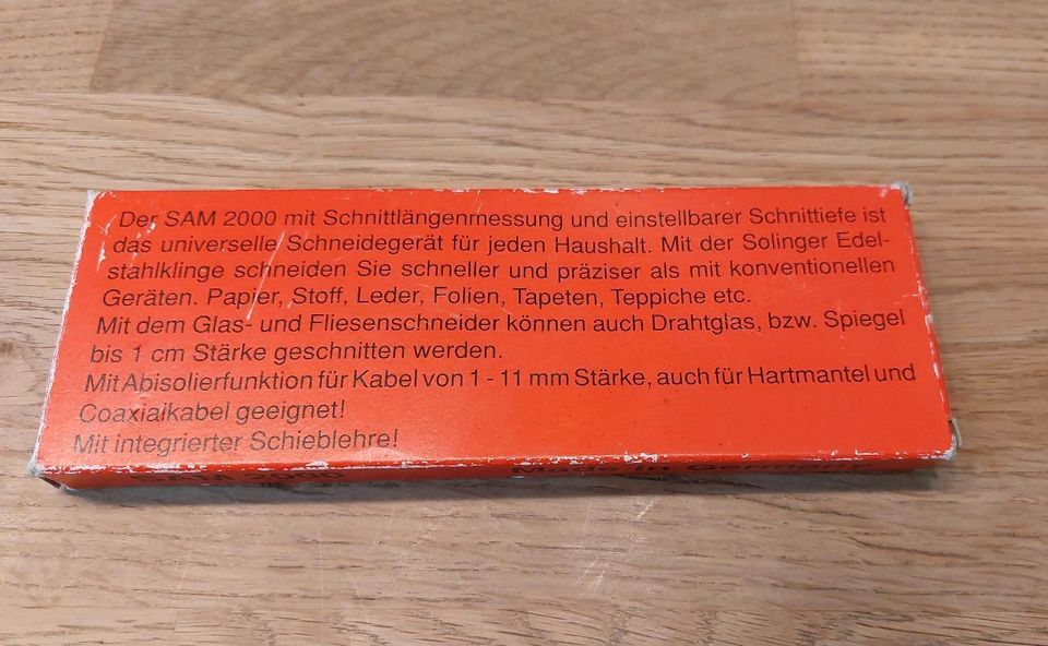 SAM 2000 Schneidwerkzeug in Wittgensdorf