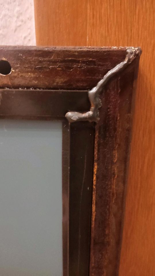 Spiegel aus Metall "Rostoptik" Unikat in Barßel