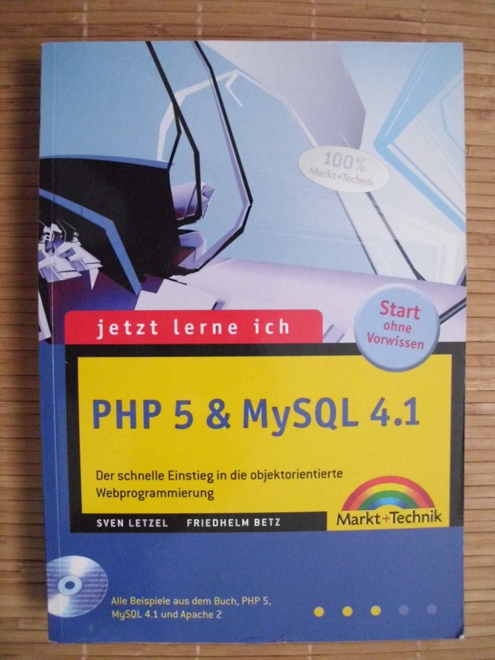 Webprogrammierung PHP 5 & MySQL 4.1 lernen mit CD in Bischweier