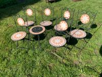 Bistro Tische + Stühle Mosaik Gartenstuhl/Gartentisch Metall Niedersachsen - Kirchtimke Vorschau