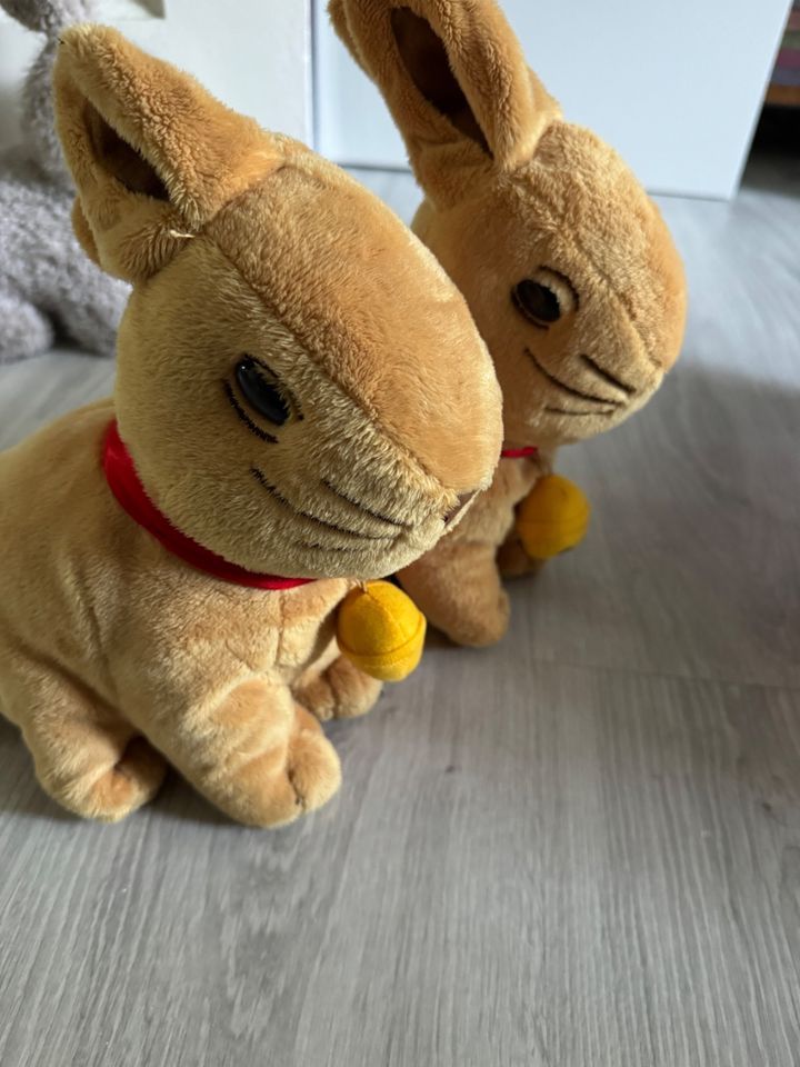 Lindt 2 Stoffhasen *Deko* Stofftier Hase in Berlin