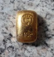 Historischer GOLDBARREN Sowjetunion 10 Gr. CCCP (UdSSR) Rheinland-Pfalz - Jugenheim in Rheinhessen Vorschau