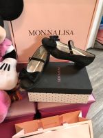 ❤️ MONNALISA Absatz Schuhe Schleife Glitzer NP 220€ Gr. 35 Nordrhein-Westfalen - Greven Vorschau