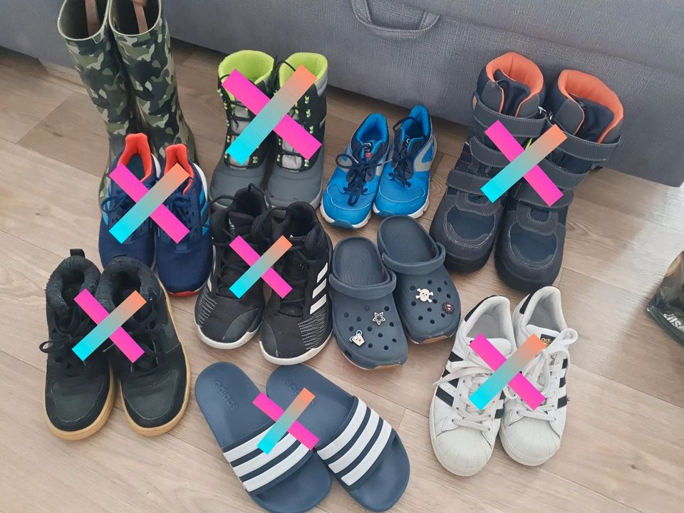 Schuhe Sneaker Gummistiefel Crocs Bisgaard in Klipphausen