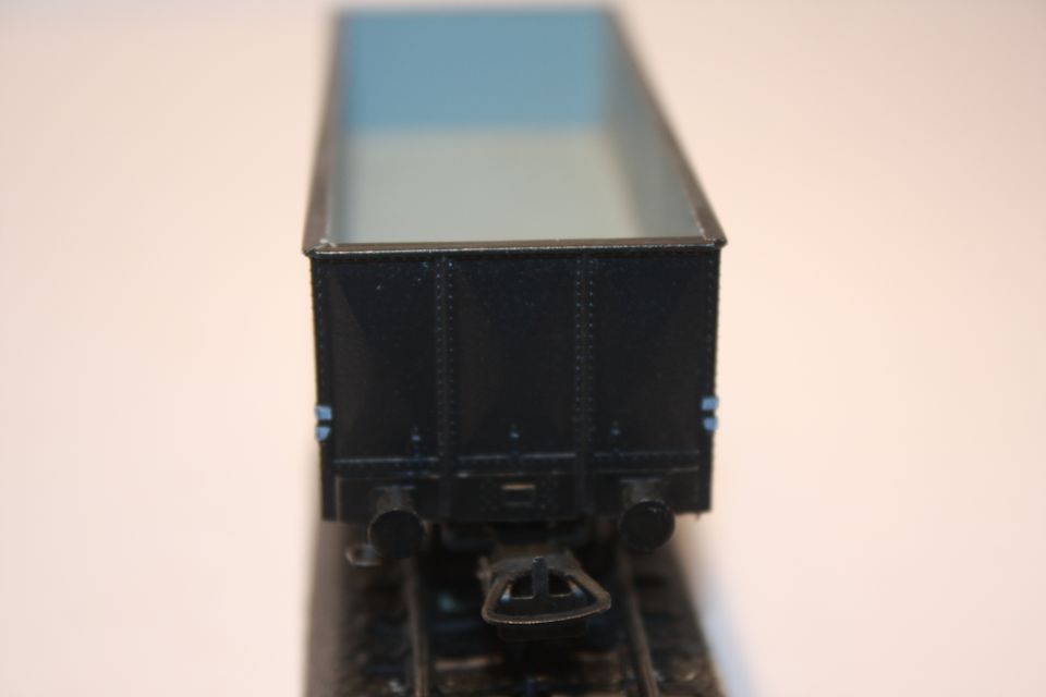 PIKO 6444 H0 Hochbordwagen Güterwagen schwarz 2 Achsen 10,2 cm in Ahlen