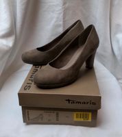 Tamaris Pumps, 37, taupe, Wildleder, top Zustand Nordrhein-Westfalen - Dinslaken Vorschau