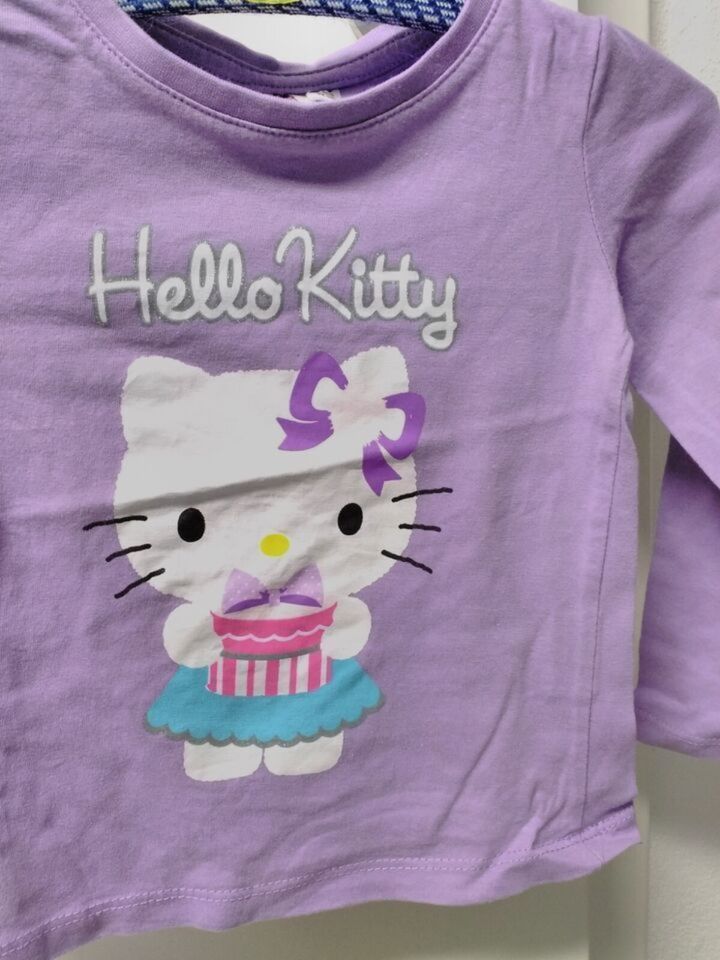 Langarmshirt "Hello Kitty" Gr. 92 von Sanrino in Radeburg