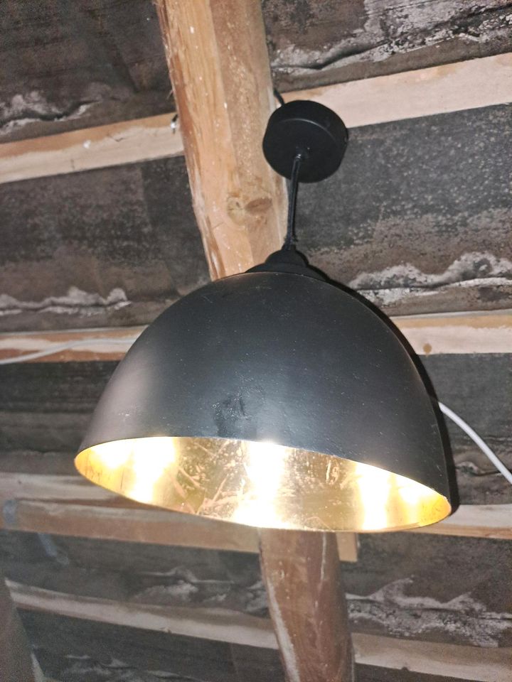 Deckenlampe, Industrielampe mit Leuchtmittel in Eddelak