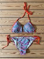 Tommy Hilfiger Bikini Gr. 40/ L Pink Orange Türkis Paisley Cheeky Hamburg-Nord - Hamburg Winterhude Vorschau