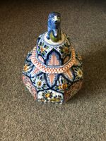 Wunderschöne handbemalte Vase der Firma Makkum Nordrhein-Westfalen - Ibbenbüren Vorschau