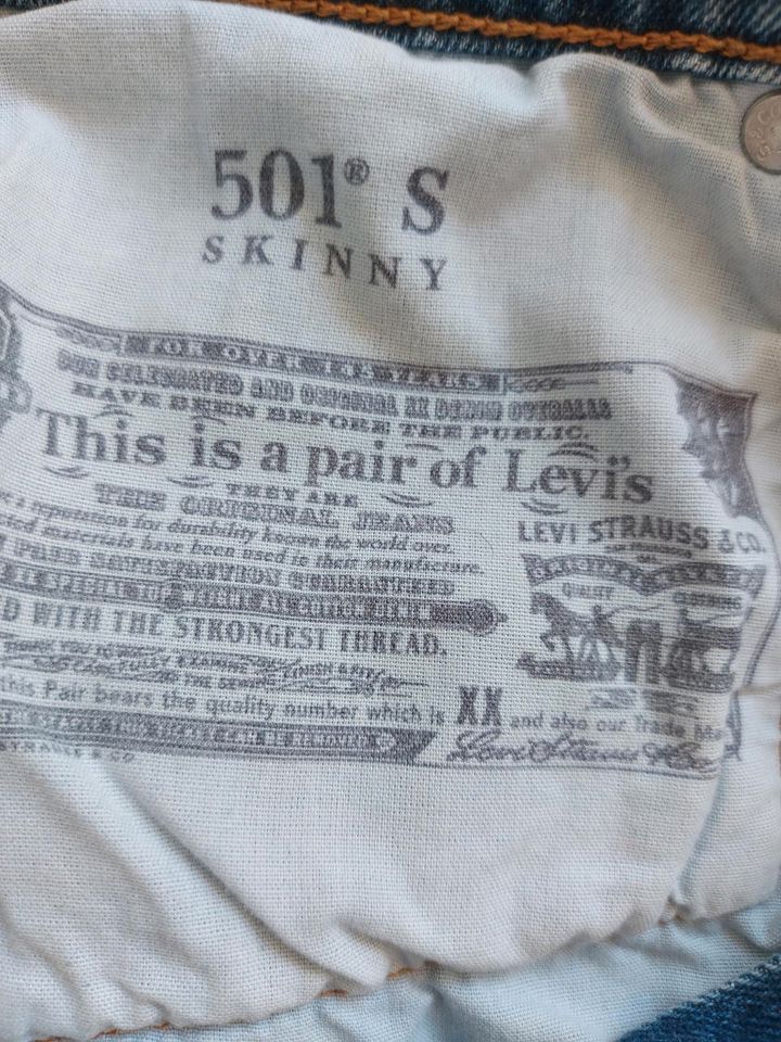 Jeans Levis 501 S, W 28/ L 28 in Unterschleißheim