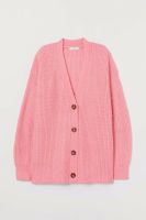 H&M Gerippter Cardigan Strickjacke GR.XS in Rosa Neuwertig Hamburg-Nord - Hamburg Alsterdorf  Vorschau