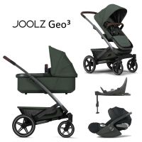 Joolz Geo 3 Mono - 4in1 Kinderwagen-Set - Forest Green - inkl. Babywanne + Sportsitz + Cybex Cloud T i-Size + Base T + XXL-Zubehörpaket - NEU Hessen - Fulda Vorschau