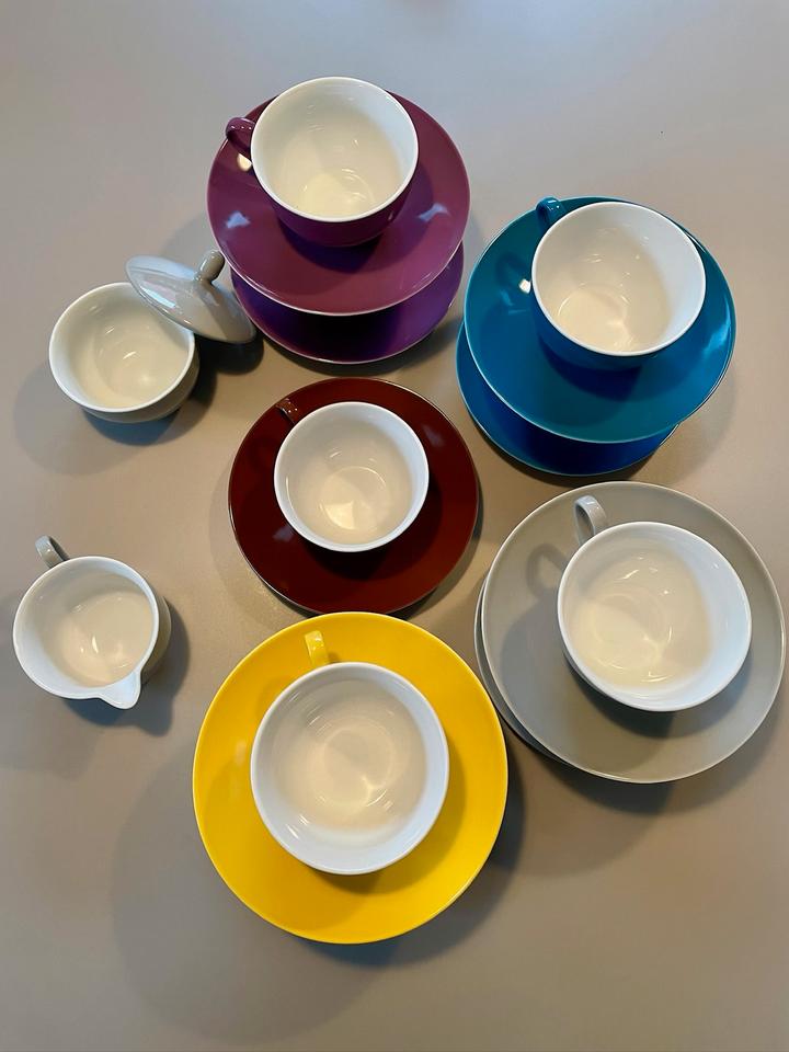 Kaffeegeschirr 9 Teile Color Set „Flirt“ by Ritzenhoff & Breker in Hassel (Weser)