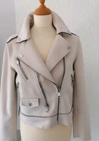 MANGO Bikerjacke Lederjacke Velourslederimitat Gr. L wie neu Bayern - Münchberg Vorschau