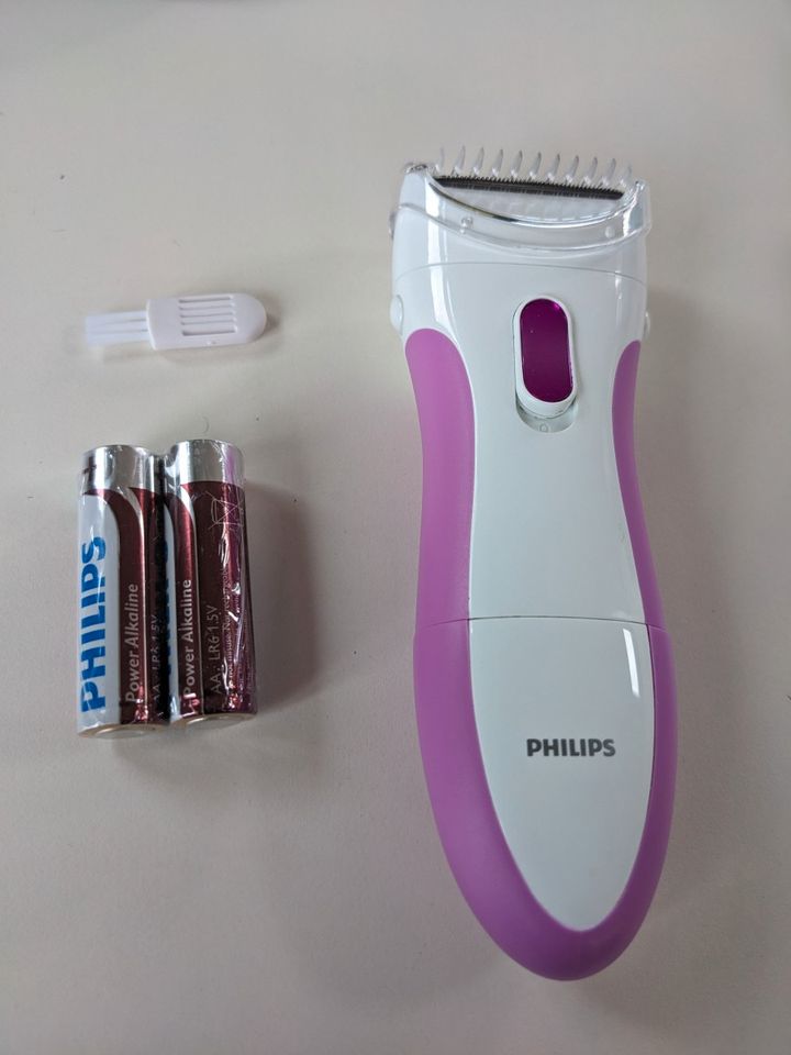 Philips SatinShave HP6341/02 Damenrasierer mit Bikini-Aufsatz, ka in Körle