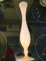Hübsche schlanke Glas Vase Rosé 31 cm Milchglas Nordrhein-Westfalen - Dülmen Vorschau