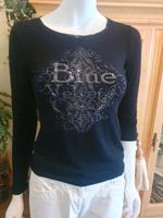 Shirt/ langarm, BIBA, gr.S, schwarz,blau abgesetzt, , wie neu Nordrhein-Westfalen - Gelsenkirchen Vorschau
