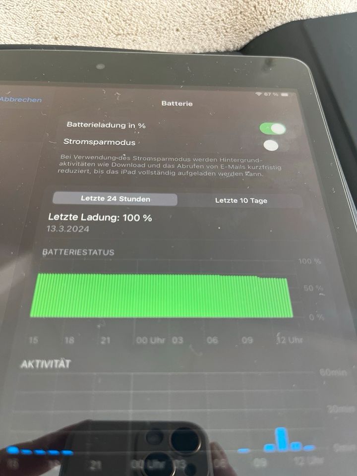 iPad wie neu schwarz 9. Generation in Bremen