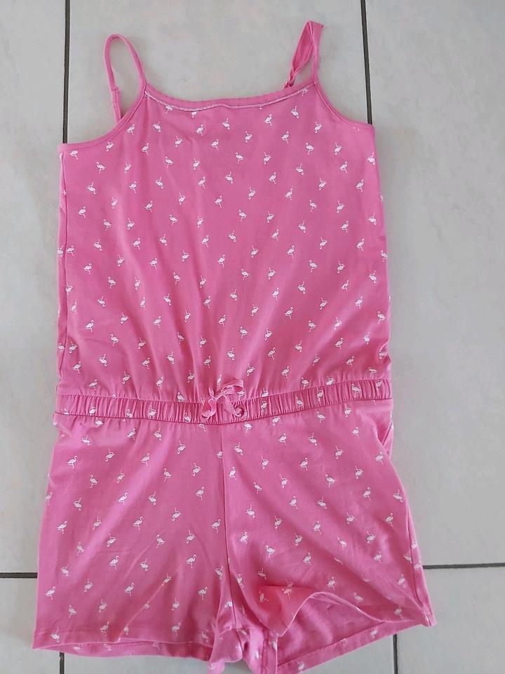 3 Jumpsuit Jumpsuits s. Oliver H&M Gr. 140 1x neu schwarz rosa ro in Hamm