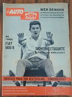 1962 Auto Motor Sport Zeitschrift Oldtimer Automobil Werbung Rekl Bayern - Lindau Vorschau